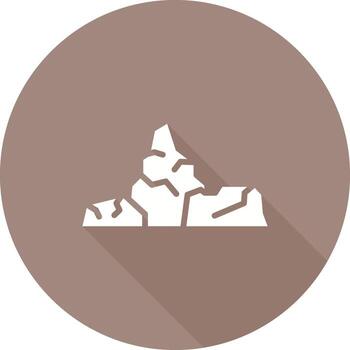 icono de vector de piedra