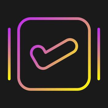 garrapata caja vector icono