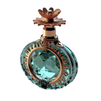 AI generated Perfume bottles isolated on png background