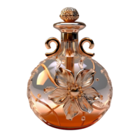 AI generated Perfume bottles isolated on png background