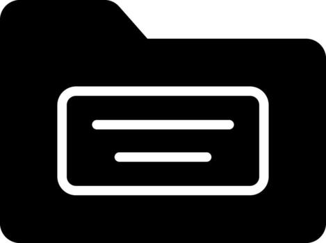 File Folder Vector Icon