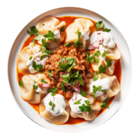 AI generated Dumpling isolated on png background