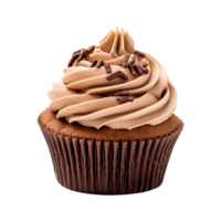 ai generado cup-cake aislado en png antecedentes