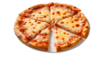 ai generato Pizza isolato su png sfondo