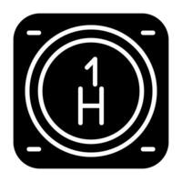 Hydrogen Vector Icon