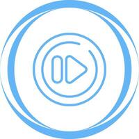 Next Track Circle Vector Icon