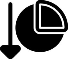 Chart Decreasing Vector Icon