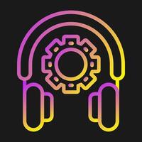 Headset Vector Icon