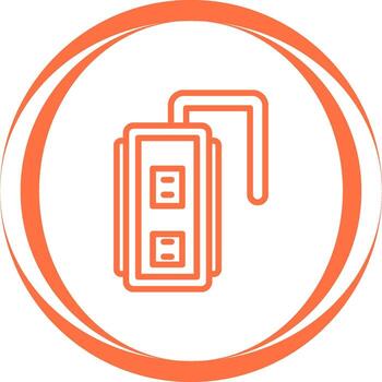 icono de vector de enchufe