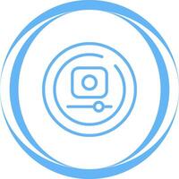 Video Record Circle Vector Icon