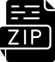 ZIP Vector Icon