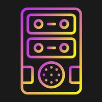 Pc Tower Vector Icon