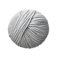 AI generated Knitting wool. Ball of wool. Yarn ball. isolated on a transparent background. png