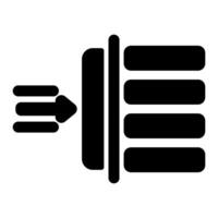 Margin Vector Icon