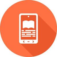 E book Reader Vector Icon