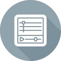 Timeline Vector Icon