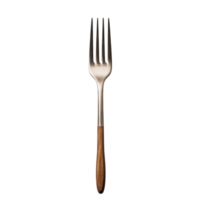 AI generated Fork isolated on a transparent background. png