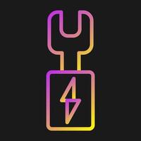 Wire Terminals Vector Icon