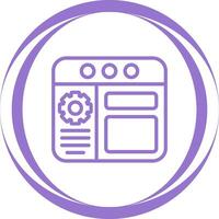 Web Browser Vector Icon