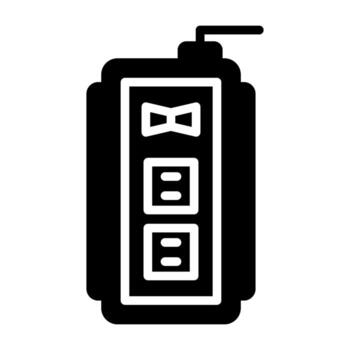 icono de vector de enchufe