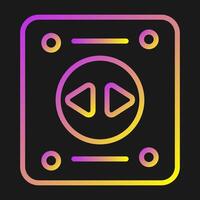 icono de vector de enchufe