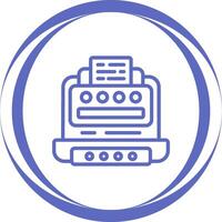 Printer Vector Icon