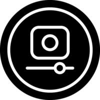 Video Record Button Vector Icon