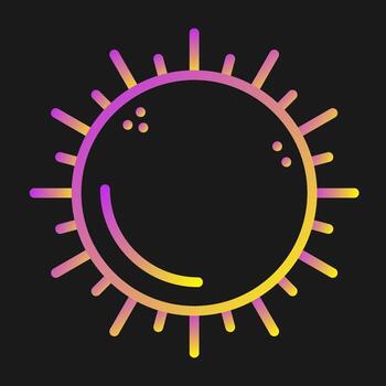 Sun Vector Icon