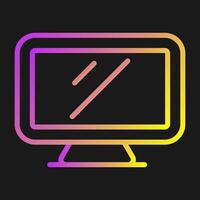Computer Vector Icon
