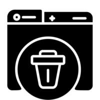 Trash Can Vector Icon