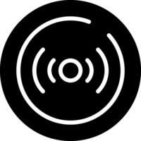 Live Streaming Circle Vector Icon