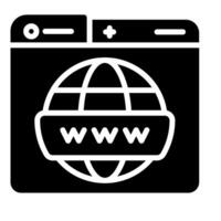 World Wide Web Vector Icon