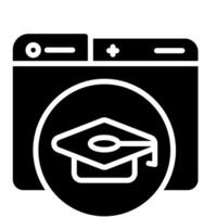 Online Education Vector Icon