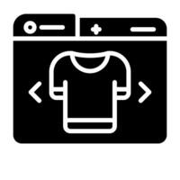 Clothing Store Vector Icon