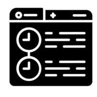 Timeline Vector Icon