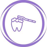 Brushing Teeth Vector Icon