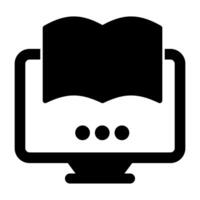 Manual Book Vector Icon