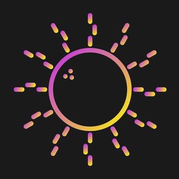 Sun Vector Icon