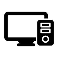 Desktop Vector Icon