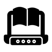 manual libro vector icono