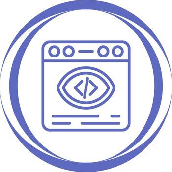 icono de vector de navegador