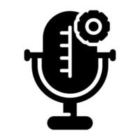 Microphone Vector Icon