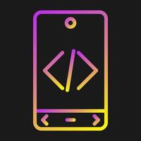 desarrollar icono de vector
