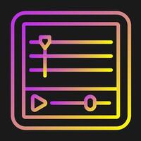 Timeline Vector Icon