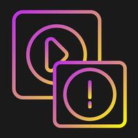 Error Vector Icon