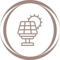 Solar Panel Vector Icon