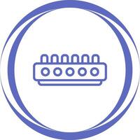 Cable Termination Block Vector Icon
