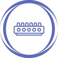 Cable Termination Block Vector Icon