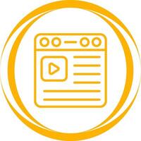 Video Vector Icon