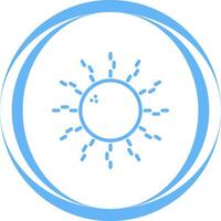 icono de vector de sol